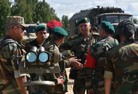 Russia Army Games Tank Biathlon Preparations