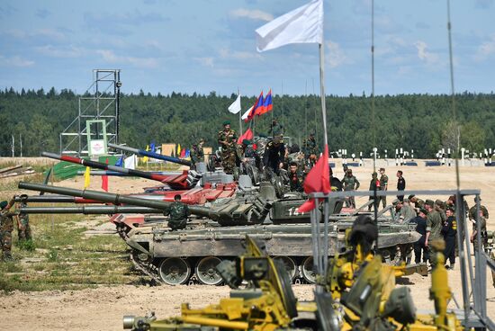 Russia Army Games Tank Biathlon Preparations