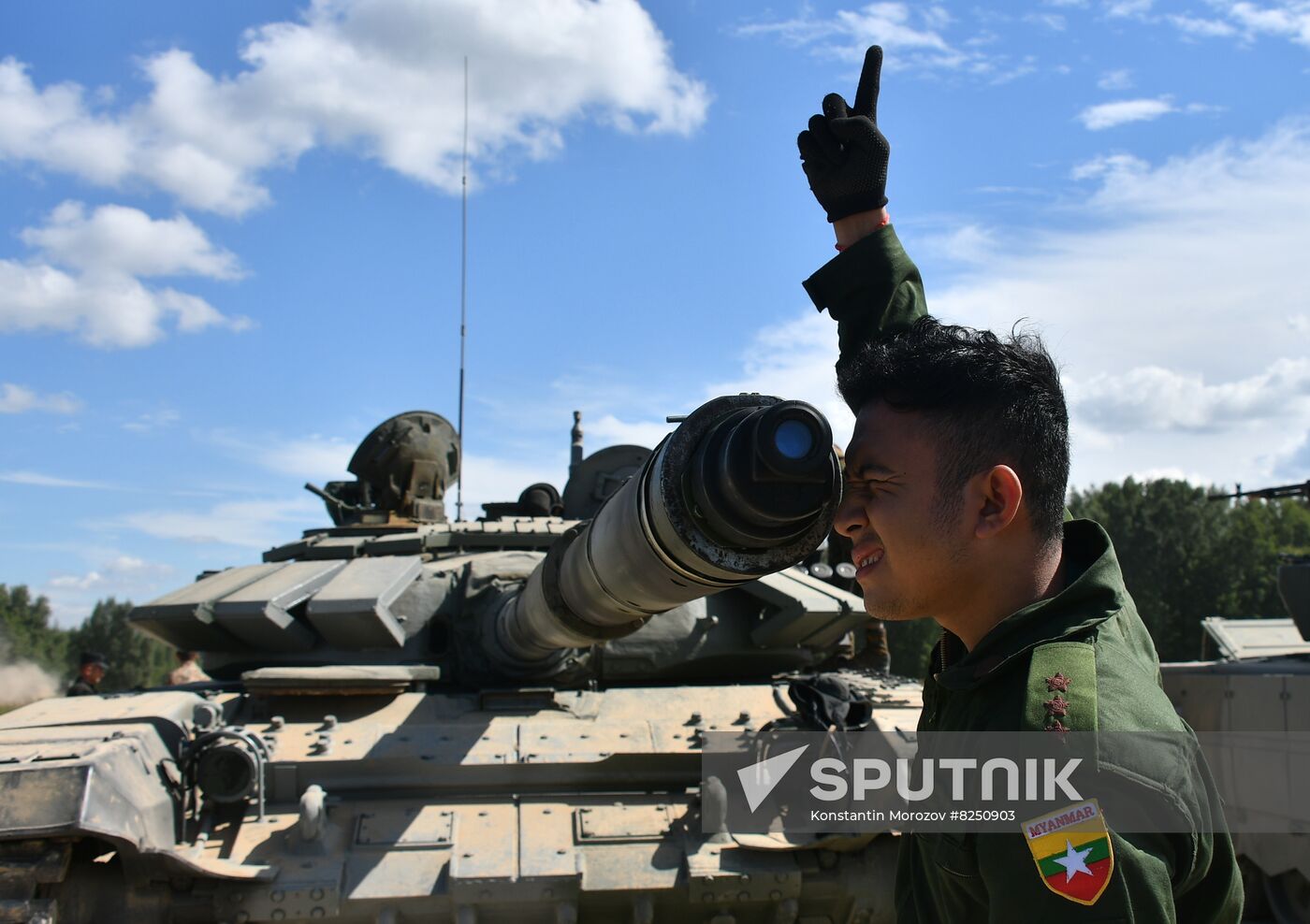 Russia Army Games Tank Biathlon Preparations