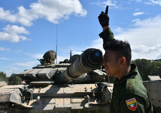 Russia Army Games Tank Biathlon Preparations