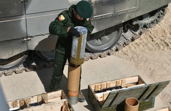 Russia Army Games Tank Biathlon Preparations
