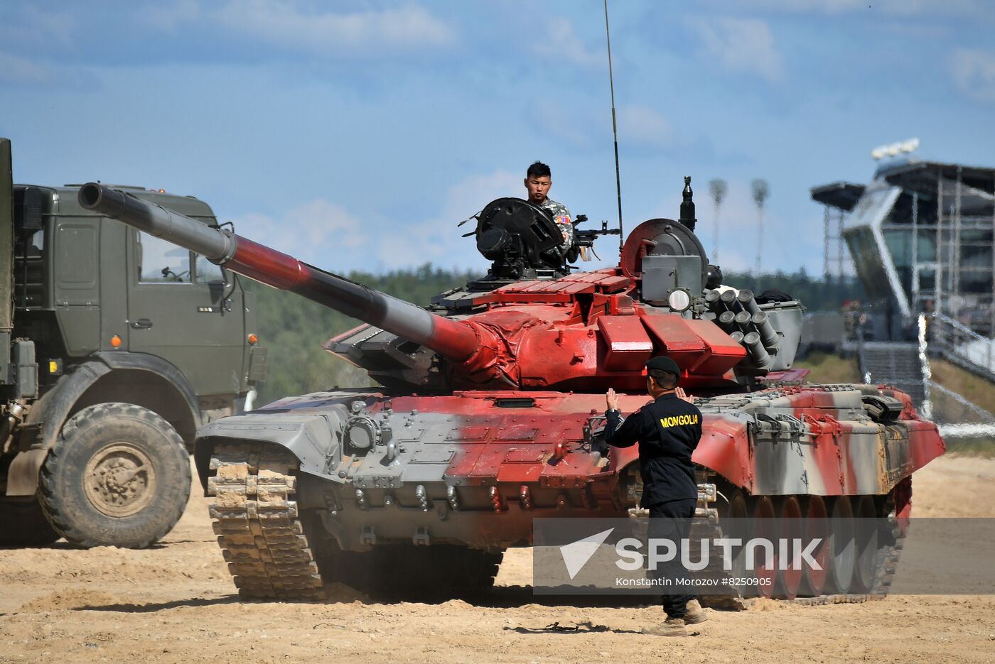 Russia Army Games Tank Biathlon Preparations