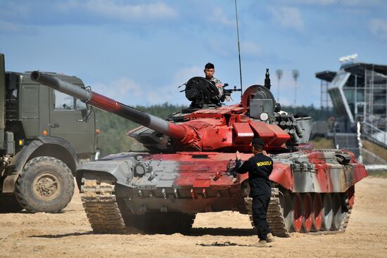 Russia Army Games Tank Biathlon Preparations