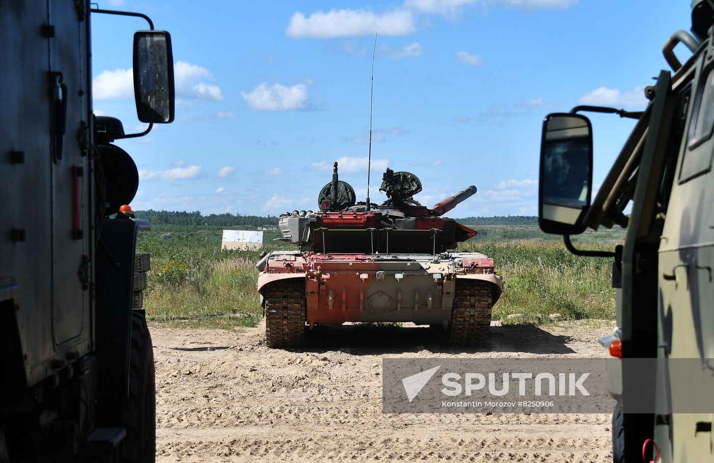Russia Army Games Tank Biathlon Preparations