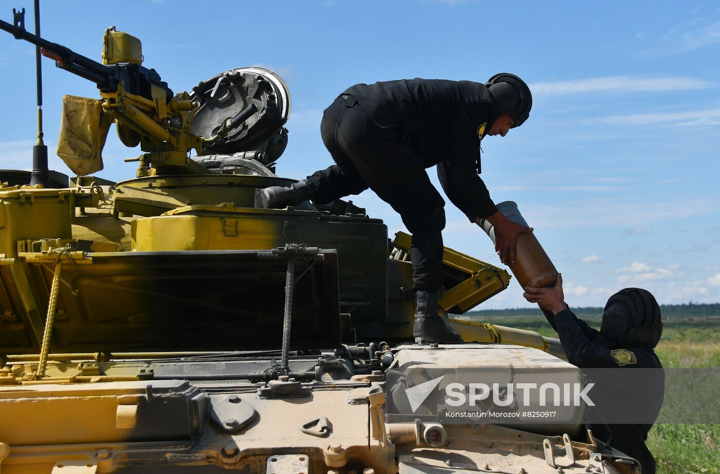 Russia Army Games Tank Biathlon Preparations