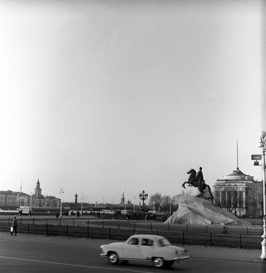 Monument to Peter the Great in Leningrad