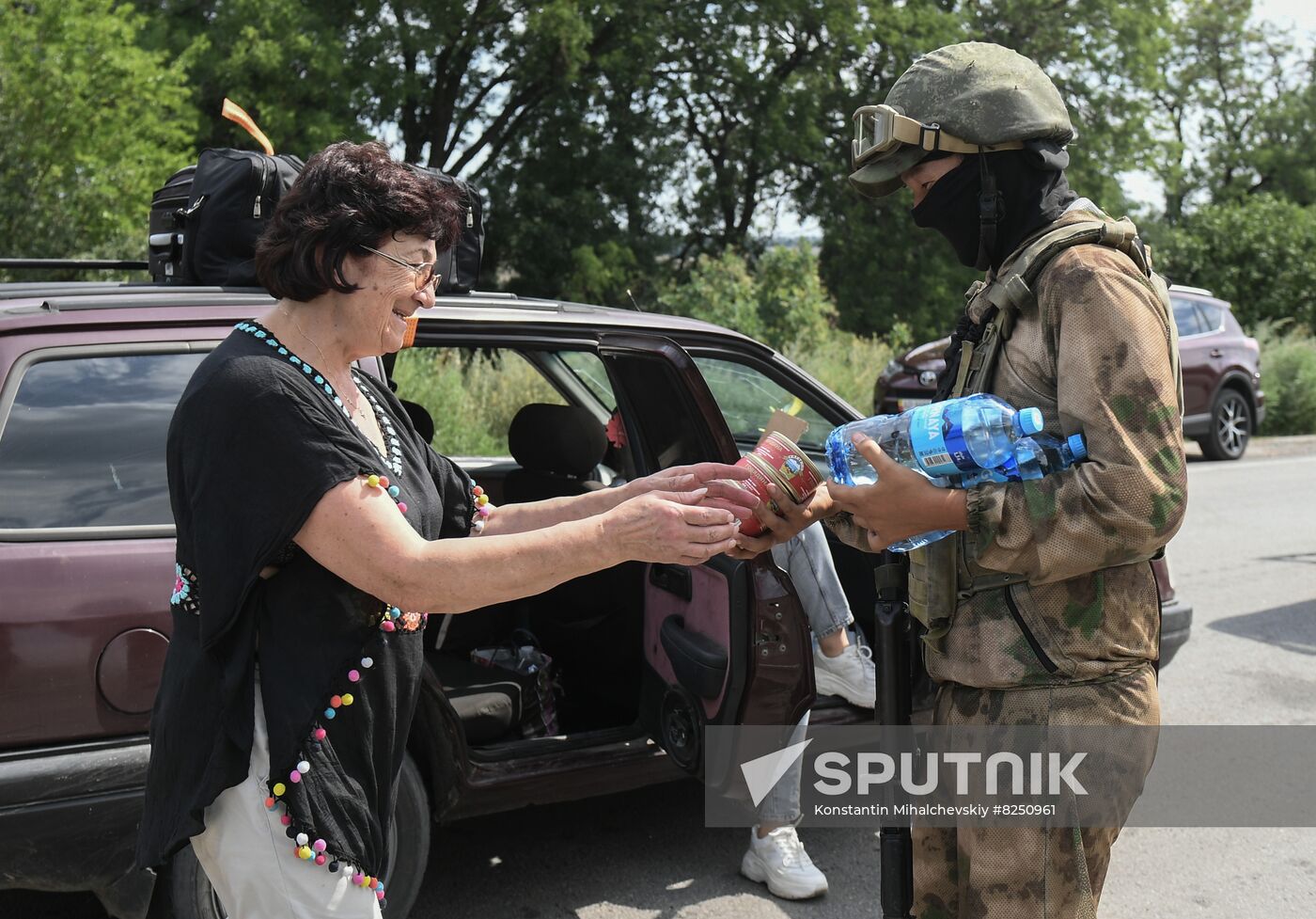 Ukraine Russia Military Operation Checkpoint