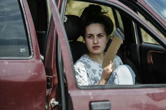 Ukraine Russia Military Operation Checkpoint
