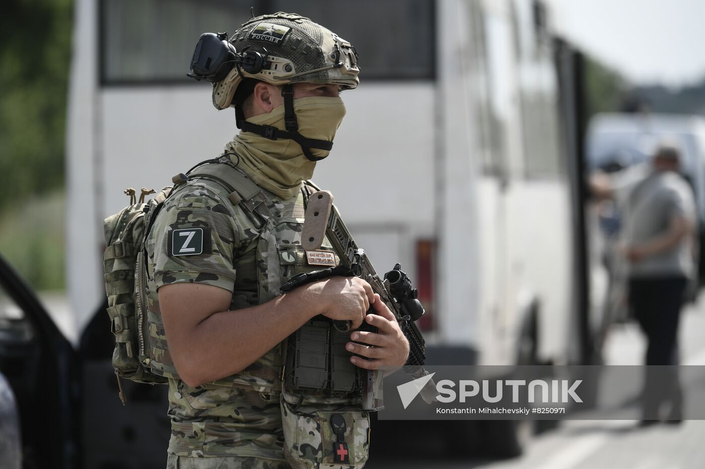 Ukraine Russia Military Operation Checkpoint