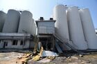 A view shows the Donetsk Brewery after it was hit by a Ukrainian Army missile strike, as Russia's military operation in Ukraine continues, in Donetsk, Donetsk People's Republic. According to the DPR Area Defence headquarters, the missile strike led to an ammonia spill covering a 2km radius. Location: Donetsk People's Republic, Donetsk. Author: Sergey Baturin/Sputnik. DPR Russia Ukraine Military Operation Brewery Shelling