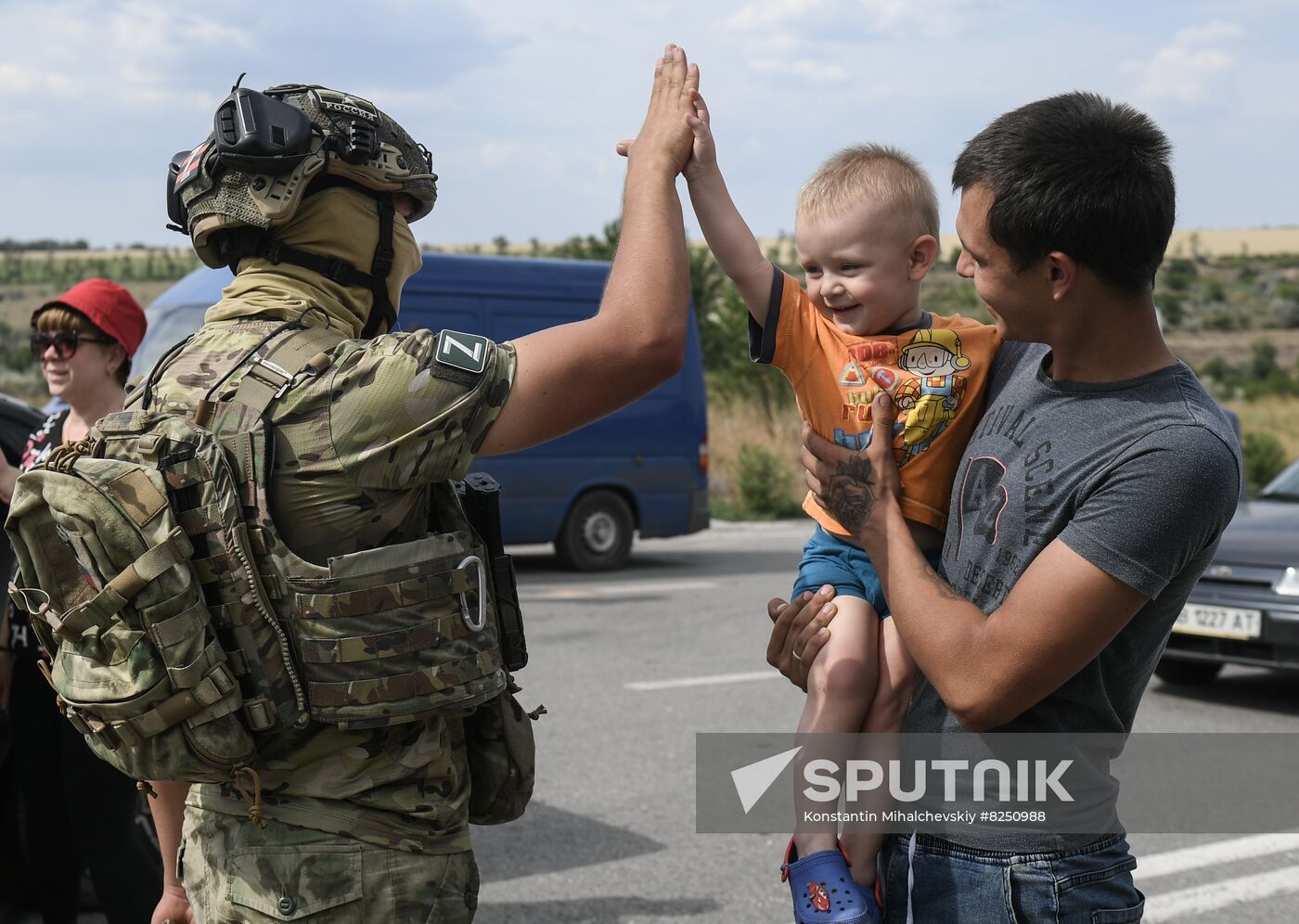 Ukraine Russia Military Operation Checkpoint