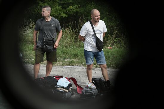 Ukraine Russia Military Operation Checkpoint