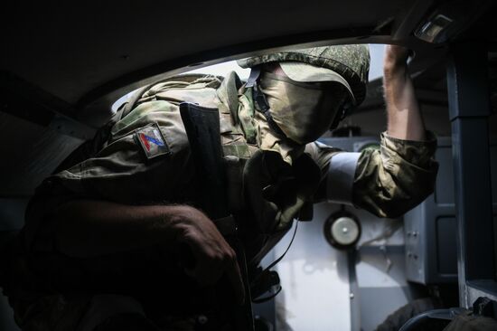 Ukraine Russia Military Operation Checkpoint