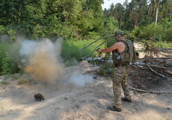 Ukraine Russia Military Operation Demining