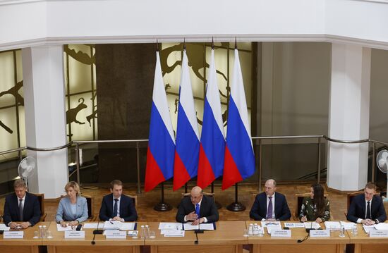 Russia Mishustin Siberian Federal District