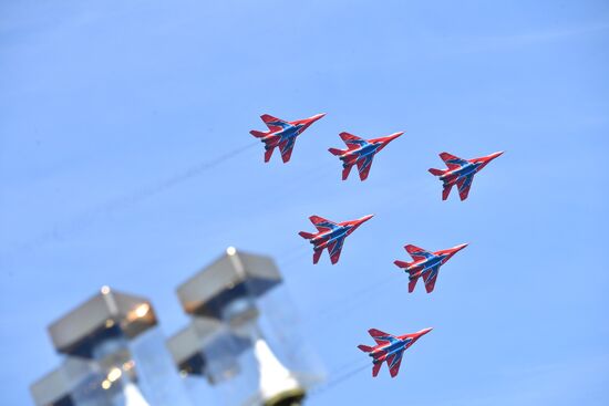 Russia Air Force Day