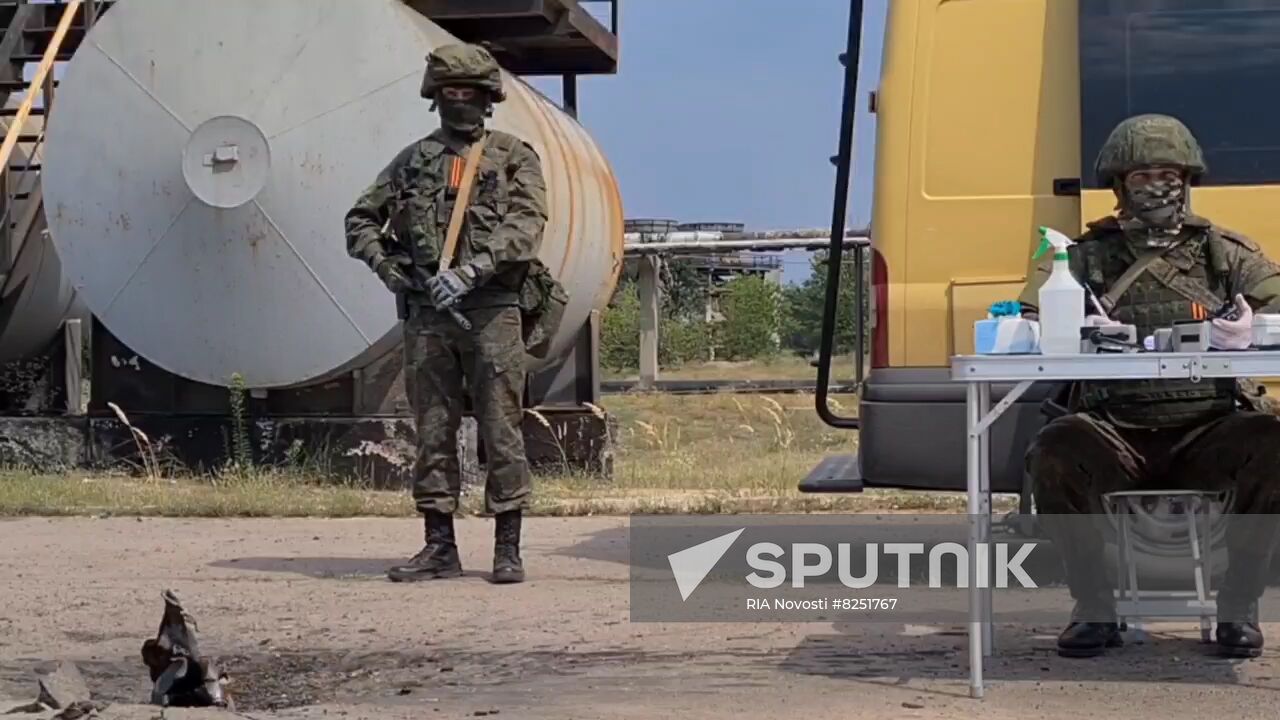 DPR Russia Ukraine Military Operation Chemical Plant