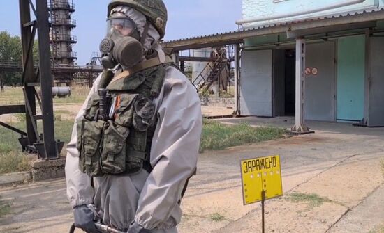 DPR Russia Ukraine Military Operation Chemical Plant