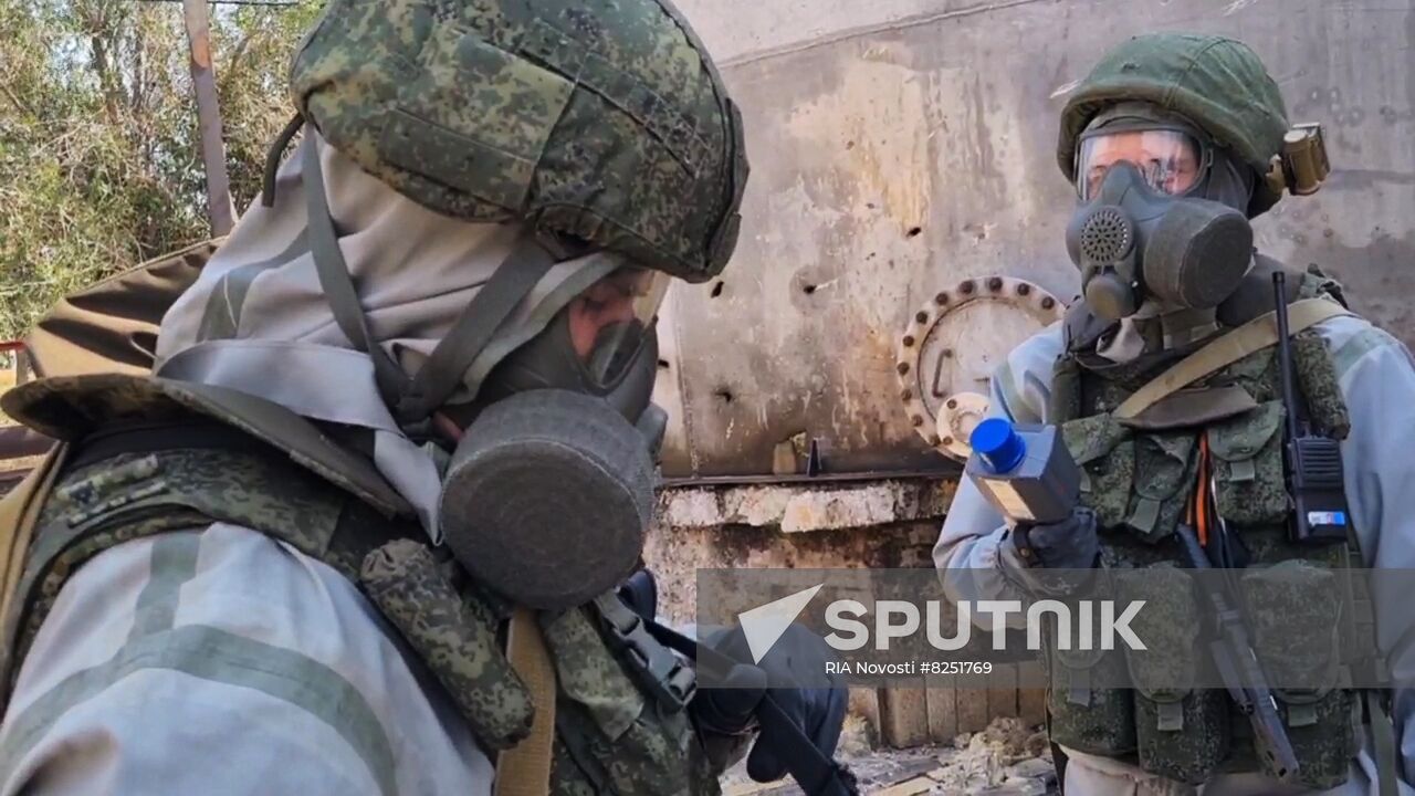 DPR Russia Ukraine Military Operation Chemical Plant