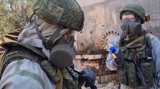 DPR Russia Ukraine Military Operation Chemical Plant