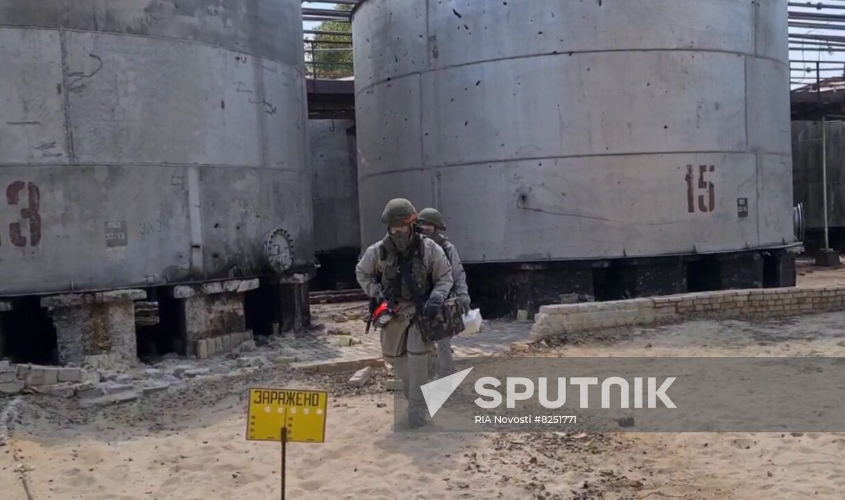 DPR Russia Ukraine Military Operation Chemical Plant