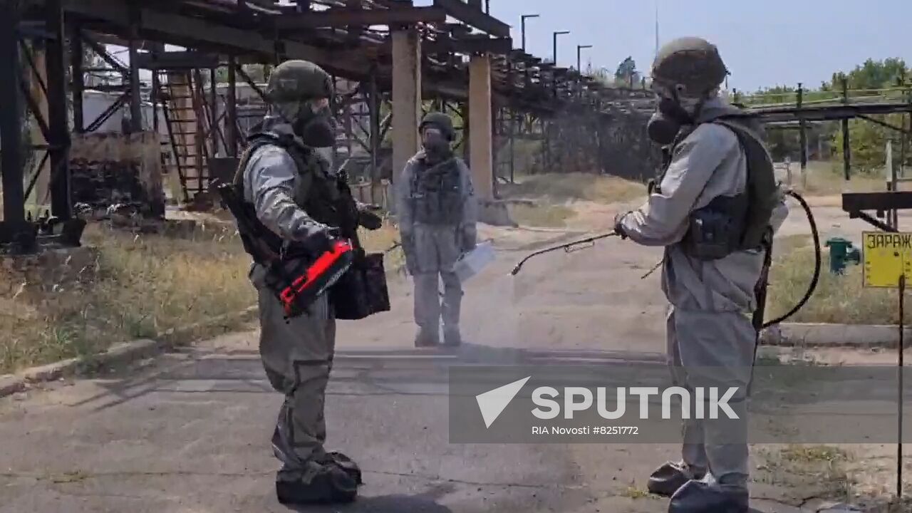 DPR Russia Ukraine Military Operation Chemical Plant