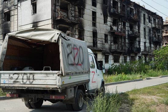 LPR Russia Ukraine Military Operation Exhumation