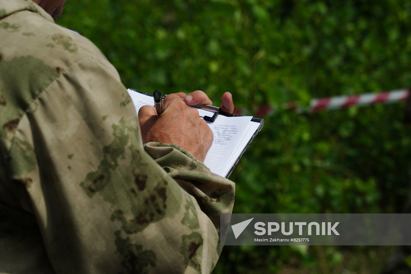 LPR Russia Ukraine Military Operation Exhumation