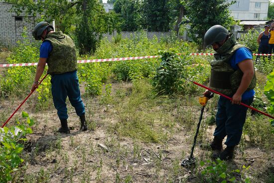 LPR Russia Ukraine Military Operation Exhumation