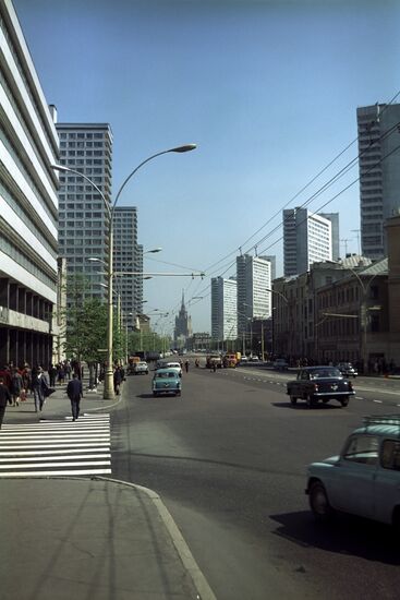 Kalinin Prospekt in Moscow