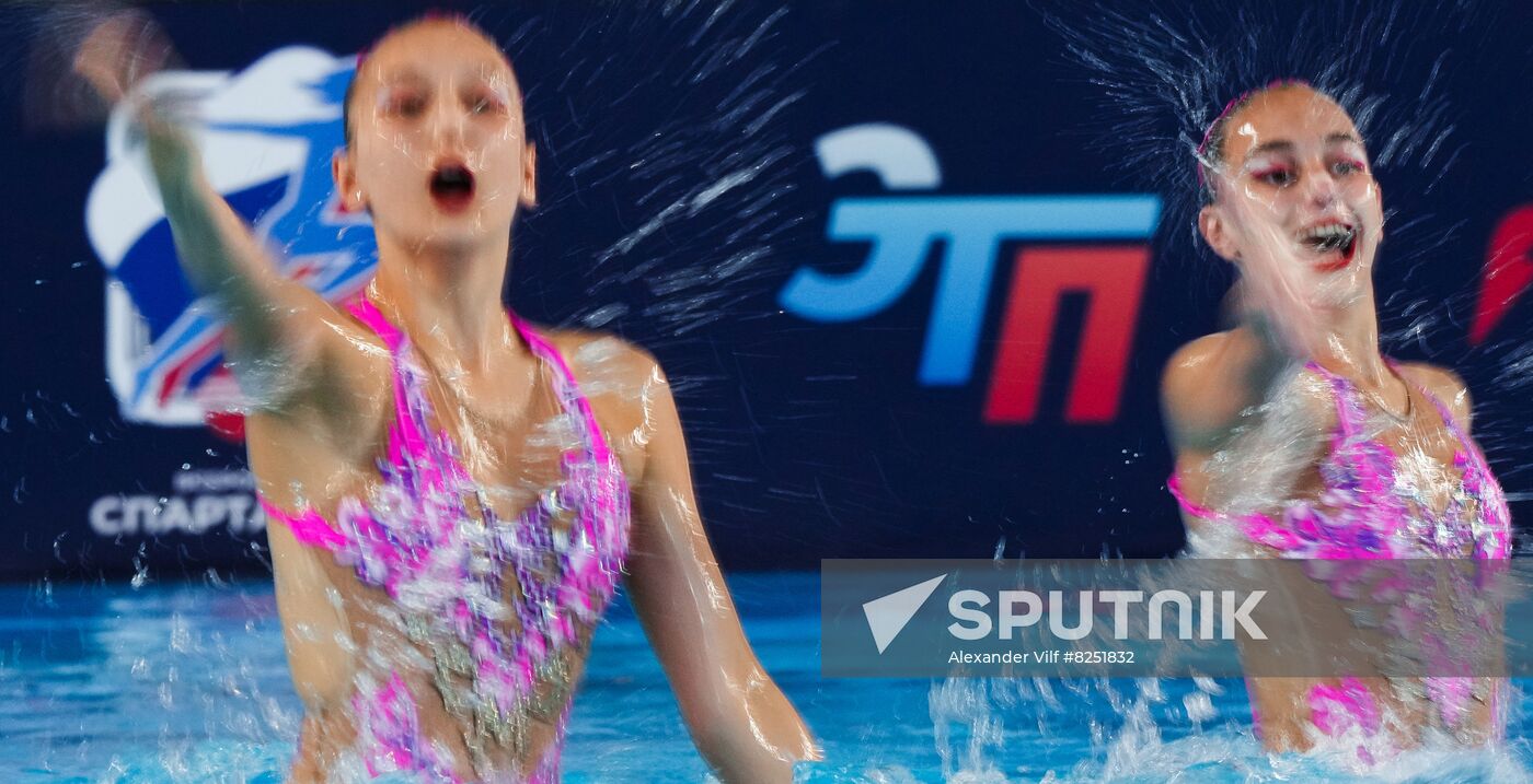 Russia Spartakiad Artistic Swimming