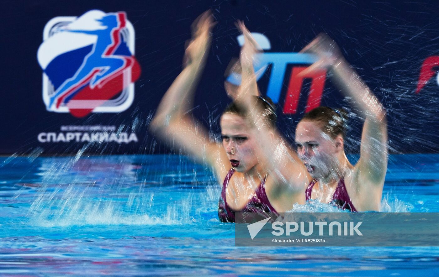 Russia Spartakiad Artistic Swimming