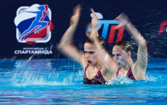 Russia Spartakiad Artistic Swimming