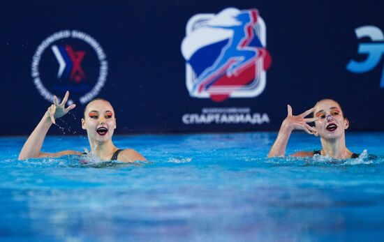 Russia Spartakiad Artistic Swimming