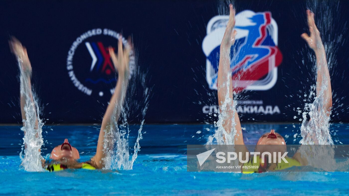 Russia Spartakiad Artistic Swimming