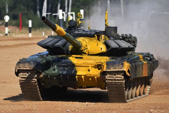 Russia Army Games Tank Biathlon