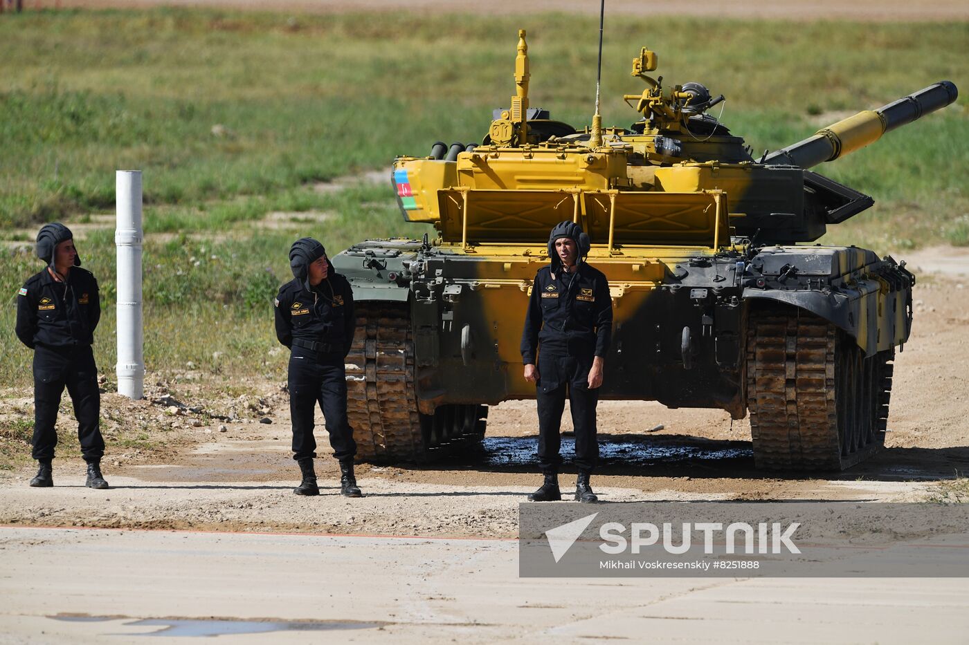Russia Army Games Tank Biathlon