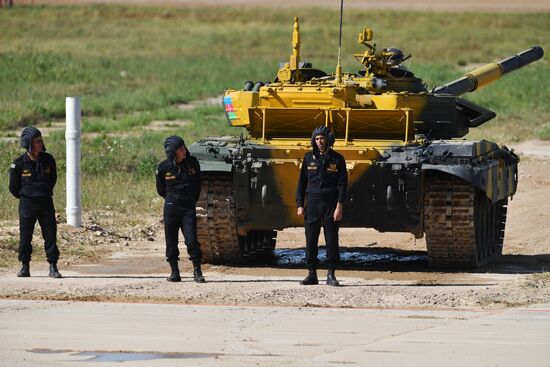 Russia Army Games Tank Biathlon