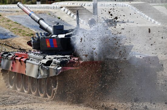 Russia Army Games Tank Biathlon