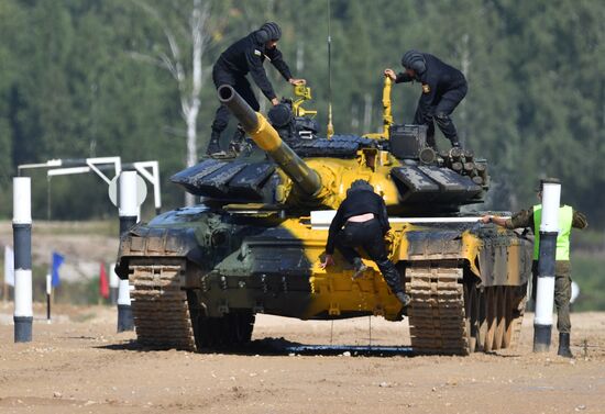 Russia Army Games Tank Biathlon