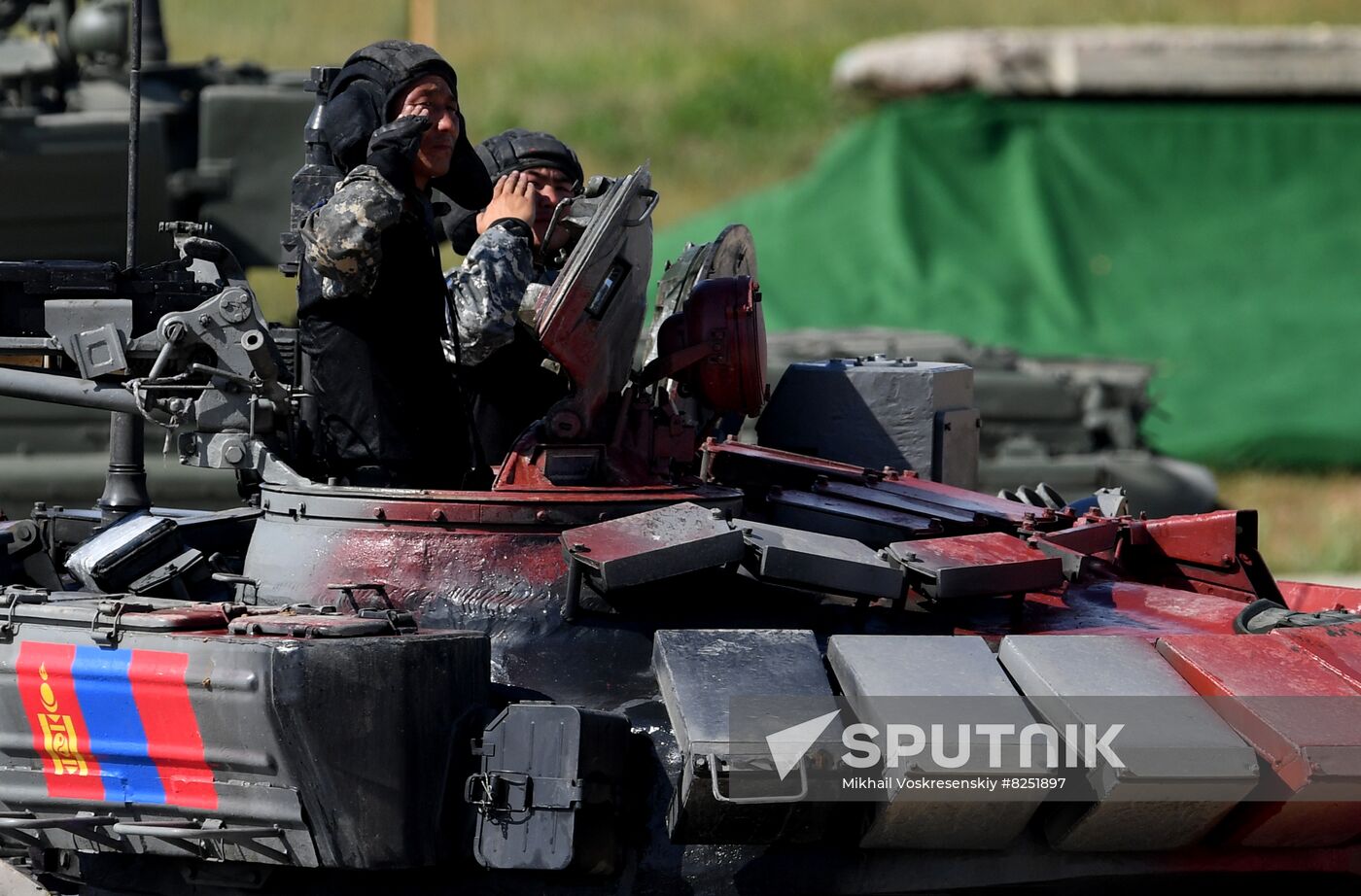 Russia Army Games Tank Biathlon