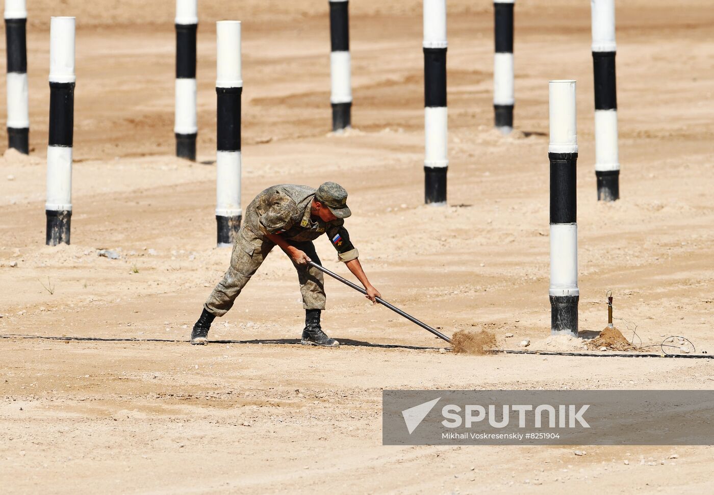 Russia Army Games Tank Biathlon