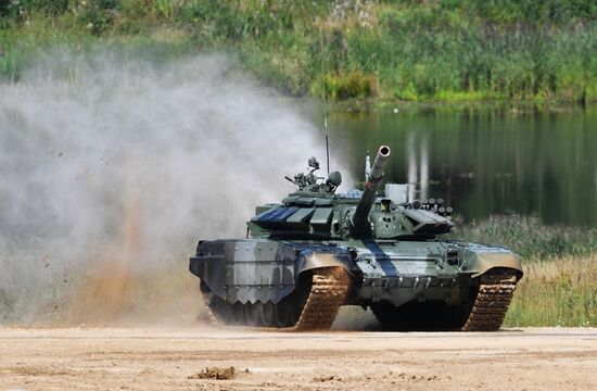 Russia Army Games Tank Biathlon