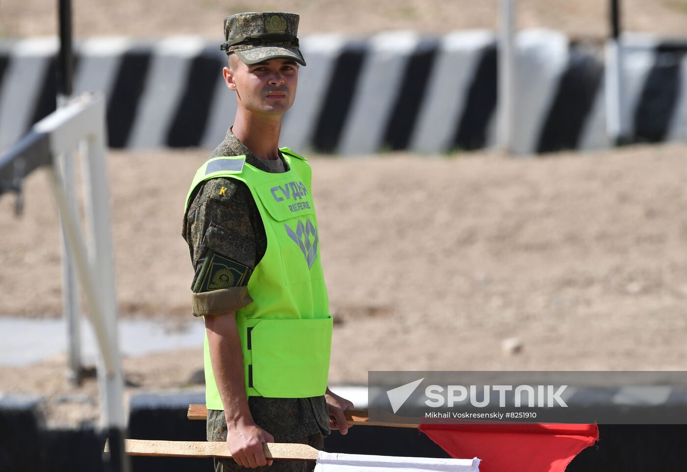 Russia Army Games Tank Biathlon