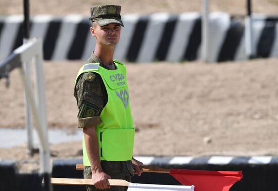 Russia Army Games Tank Biathlon