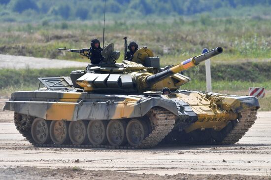 Russia Army Games Tank Biathlon