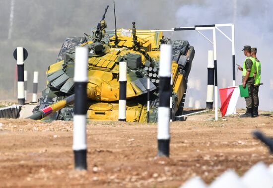 Russia Army Games Tank Biathlon