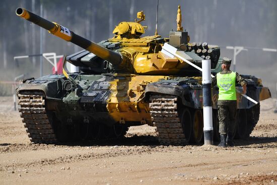 Russia Army Games Tank Biathlon