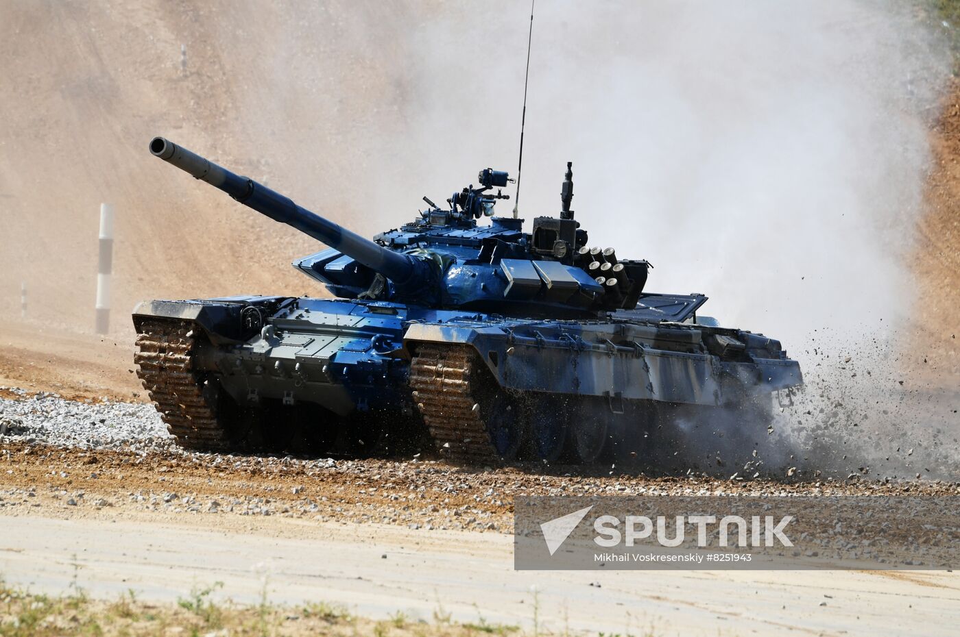 Russia Army Games Tank Biathlon