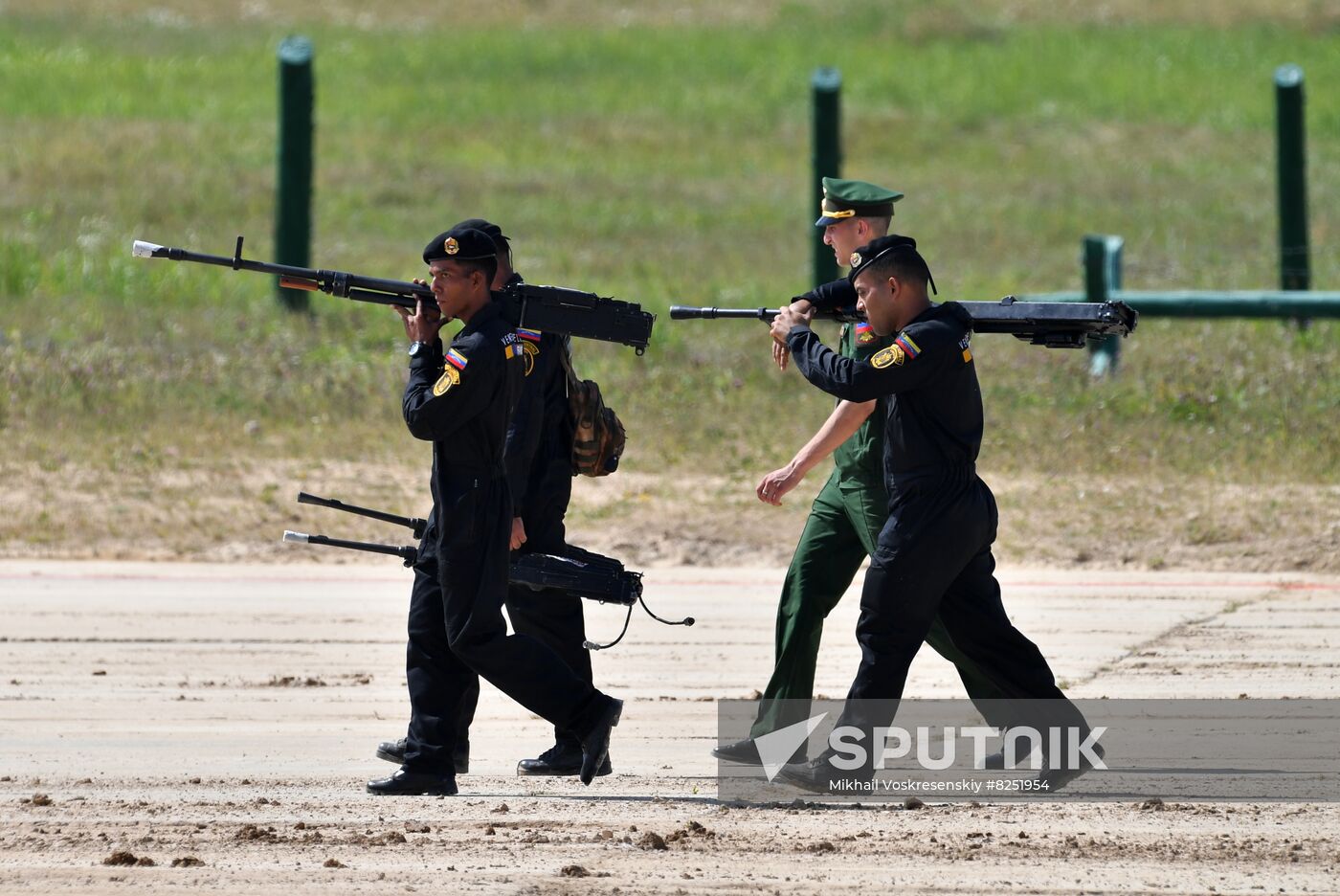 Russia Army Games Tank Biathlon